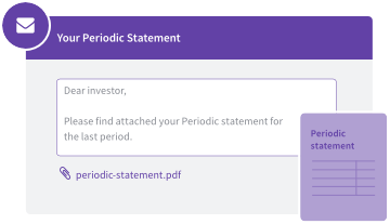 Sending statements