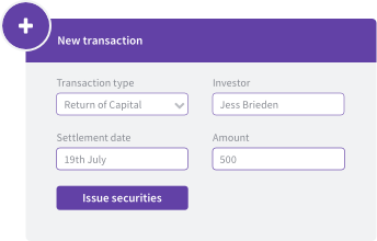 Transaction options